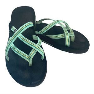 Teva Olowahu Mush Womens Comfort Sandal Size 10